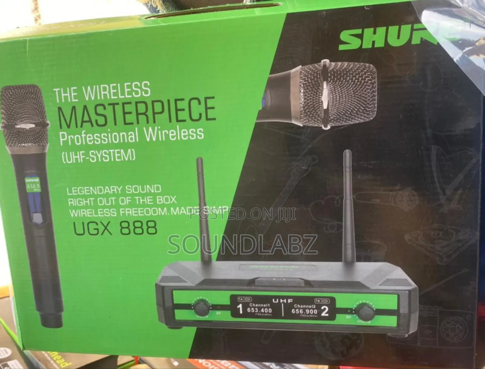 Shure Ugx 888 Professional Wireless Microphone