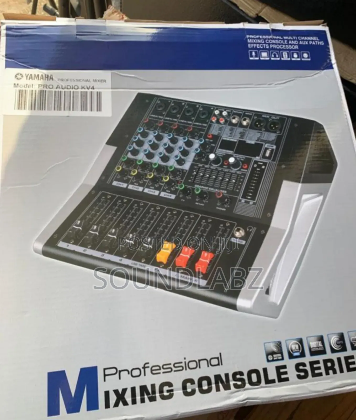 Yamaha Kv40 4-Channel Powered Mixer
