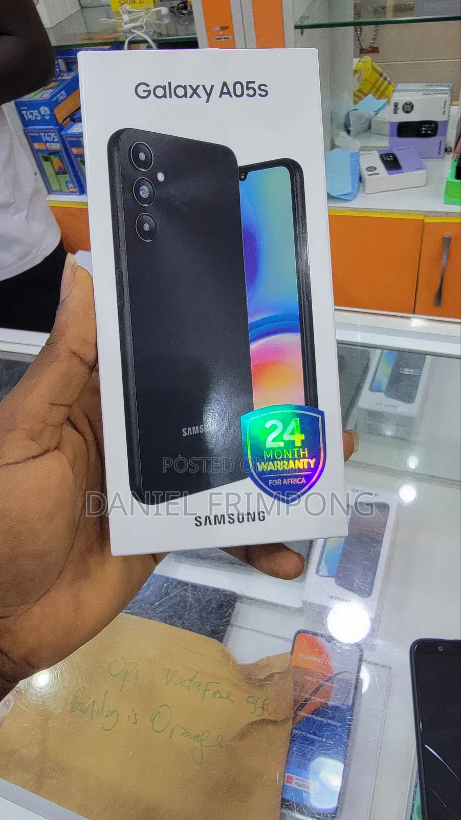 New Samsung Galaxy A05s 128 GB Black