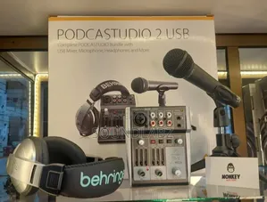 Behringer Podcastudio 2 Usb Complete Podcasting Bundle