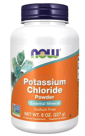 Potassium Chloride Powder 8oz, Mineral 4 Blood Pressure Sup