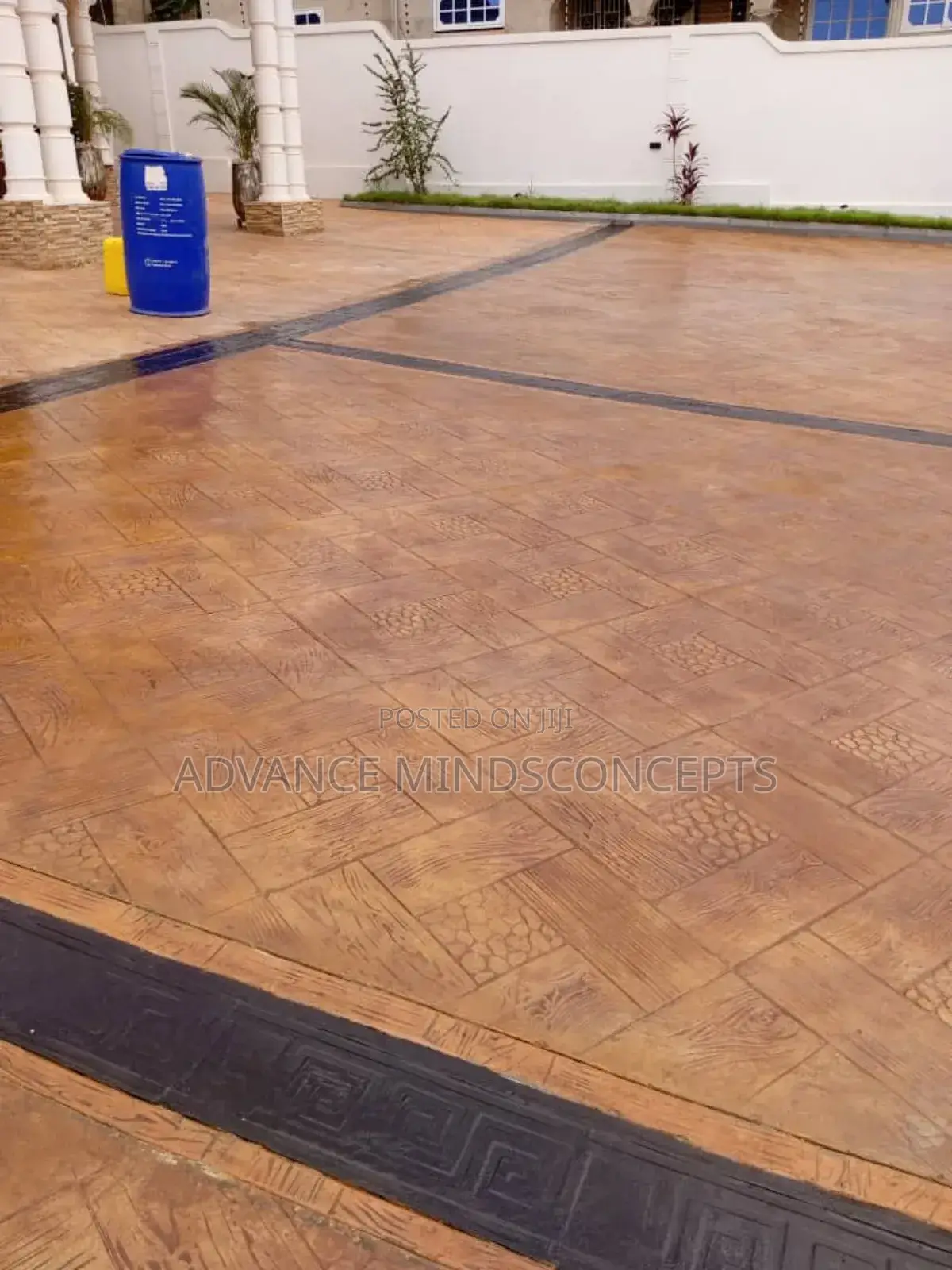 Floor Decorative Concrete Work