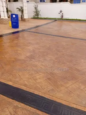 Floor Decorative Concrete Work