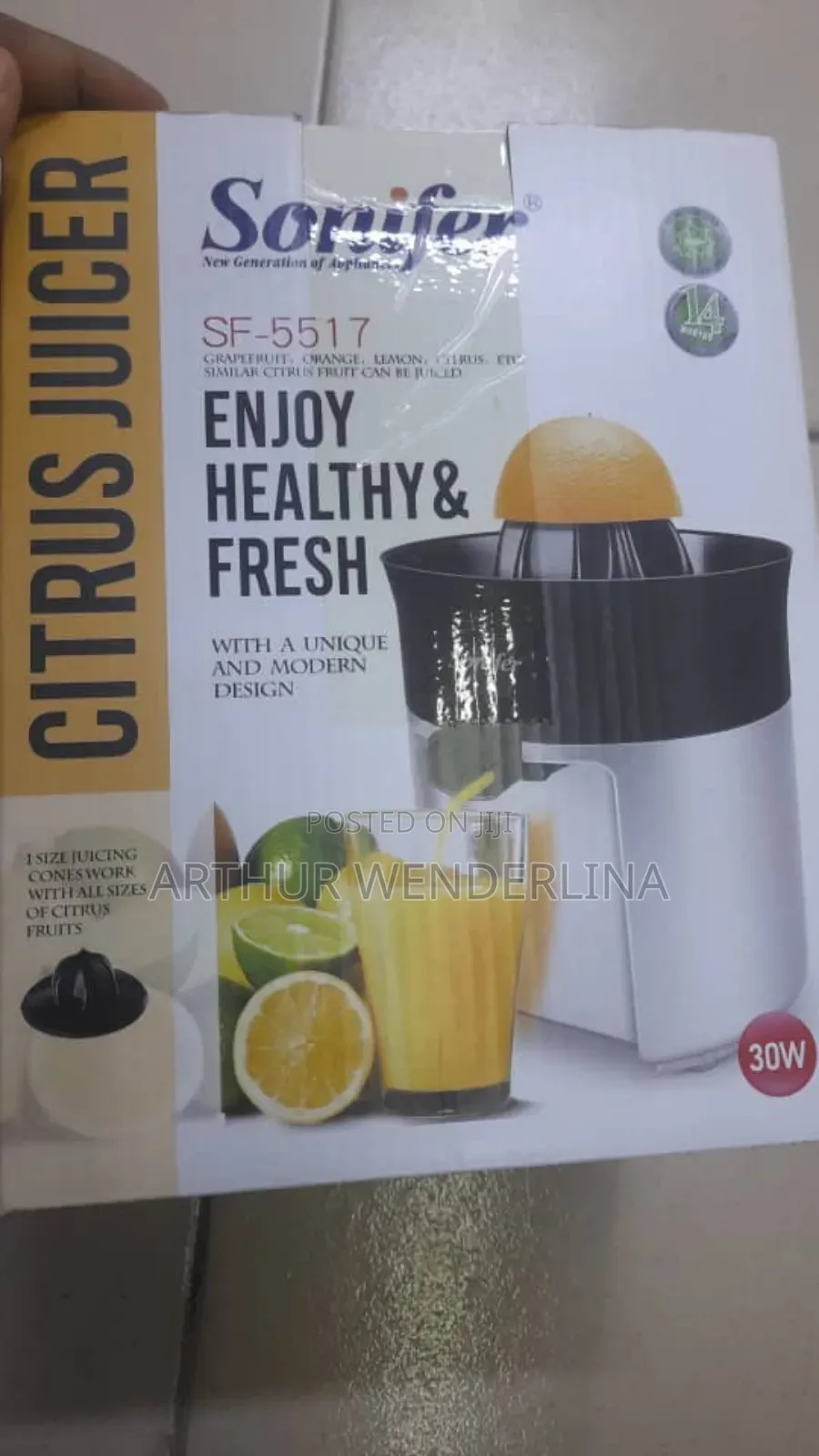 Sonifer Citrus Juicer 30w Sf-5517