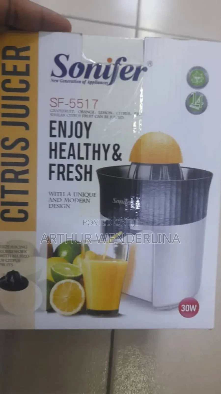 Sonifer Citrus Juicer 30w Sf-5517