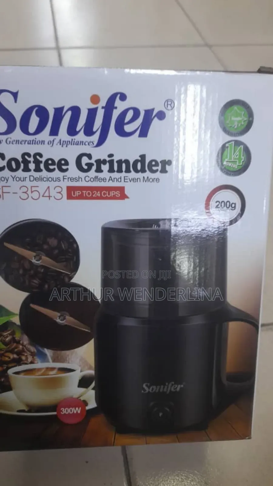 Sonifer Coffee Grinder 200g
