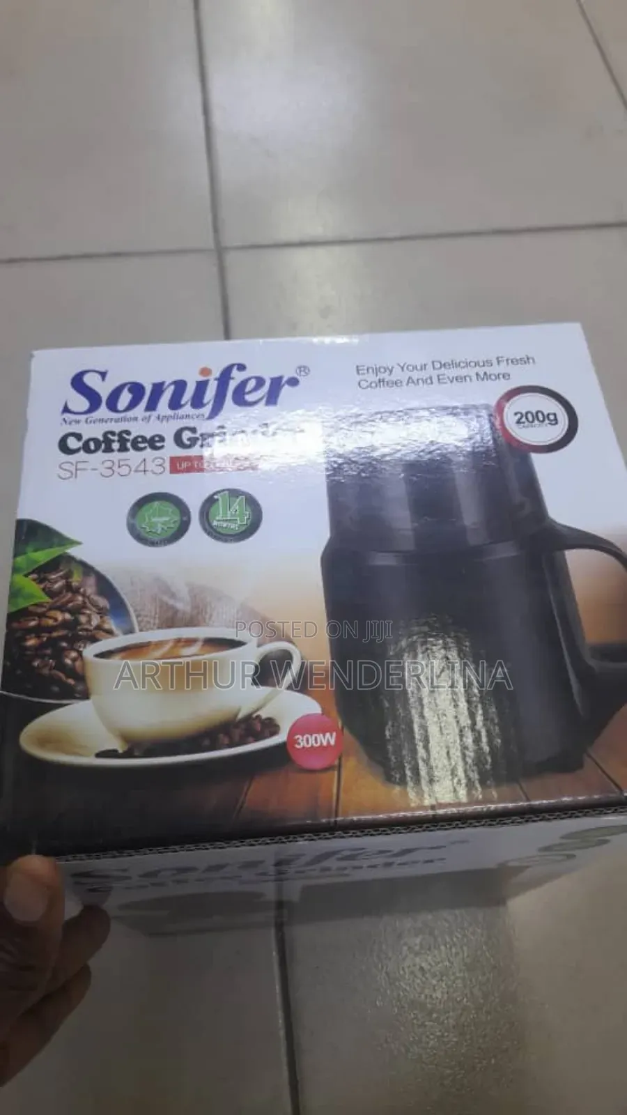 Sonifer Coffee Grinder 200g