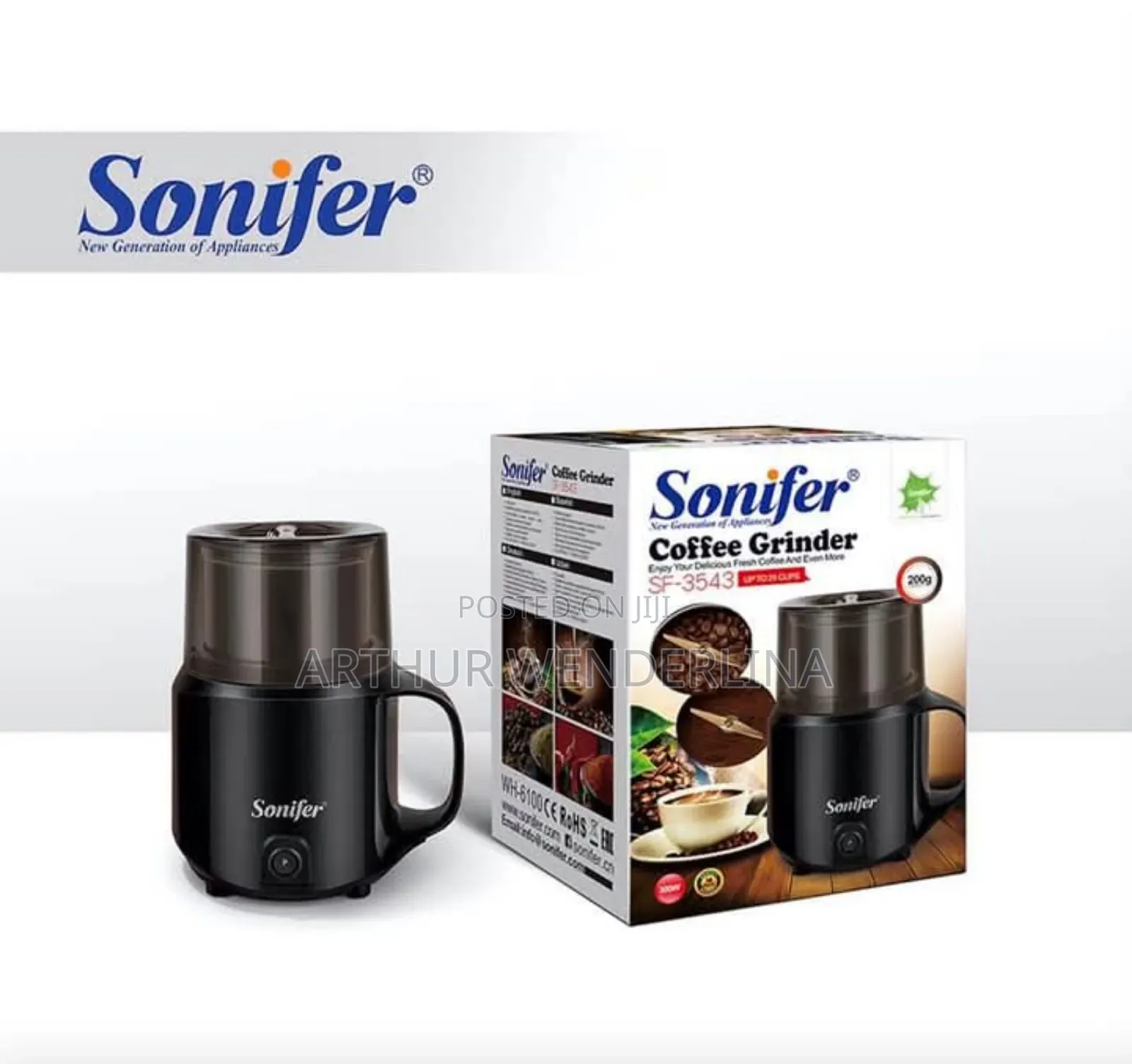 Sonifer Coffee Grinder 200g