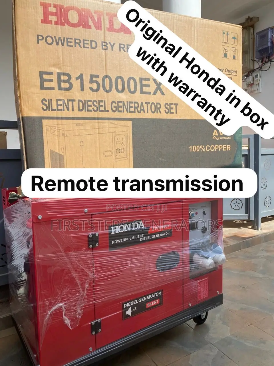 Start by Remote Honda Silent Japan Diesel Generator