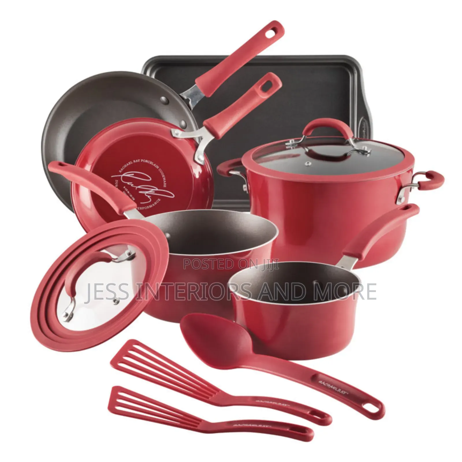 Rachael Ray Cook 11-Piece Nonstick Cookware Set
