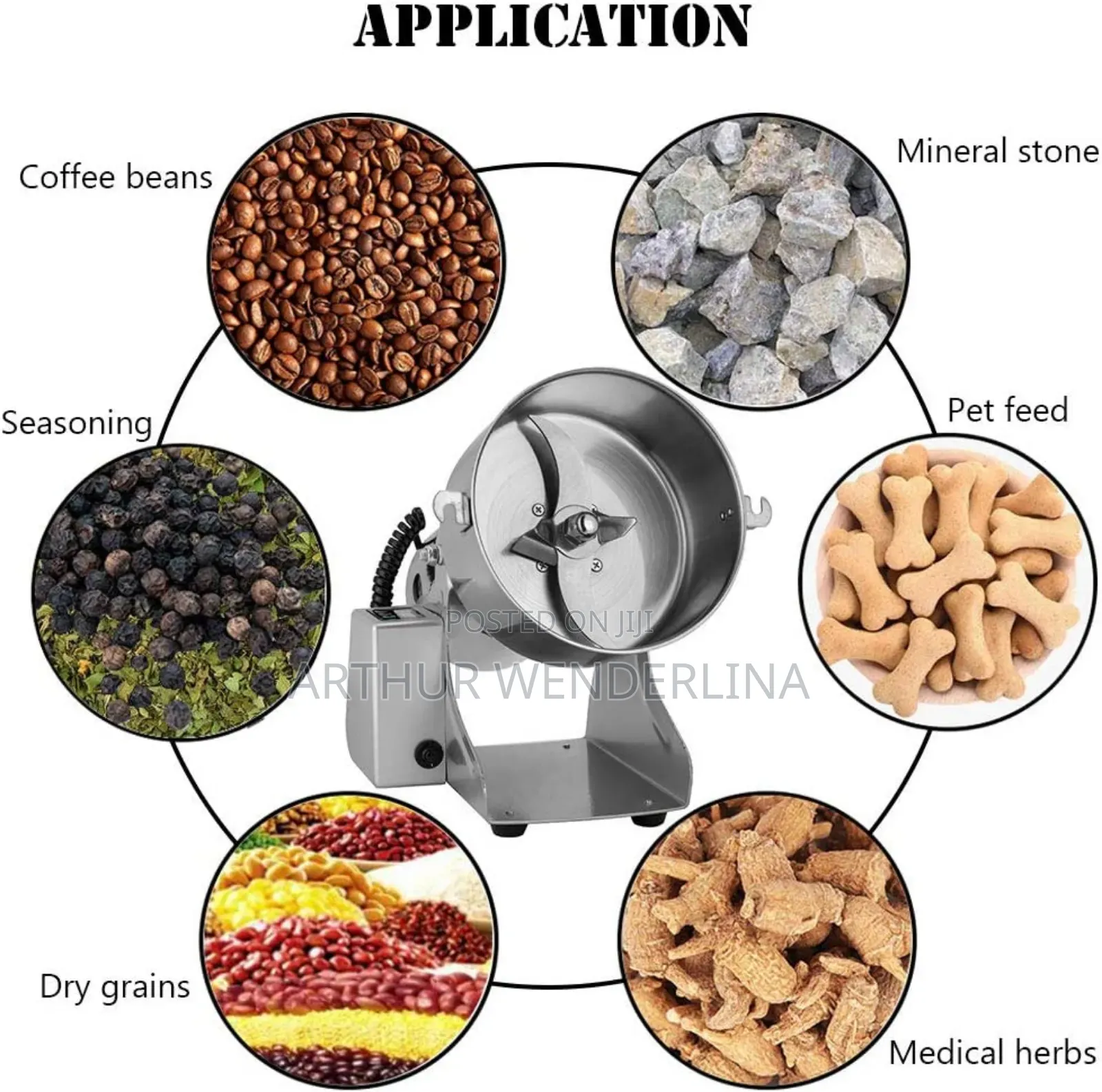 Ririhong 1000a High Speed Multifunction Power Grinder