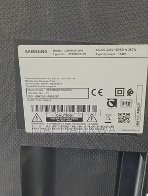 Samsung 65 Inches Tv for Sale