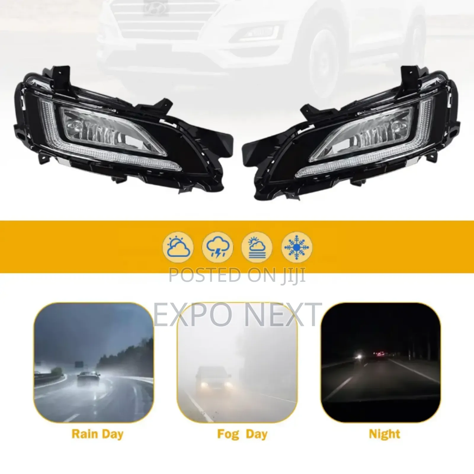 Led Fog Light Hyundai Tucson 2019-2021