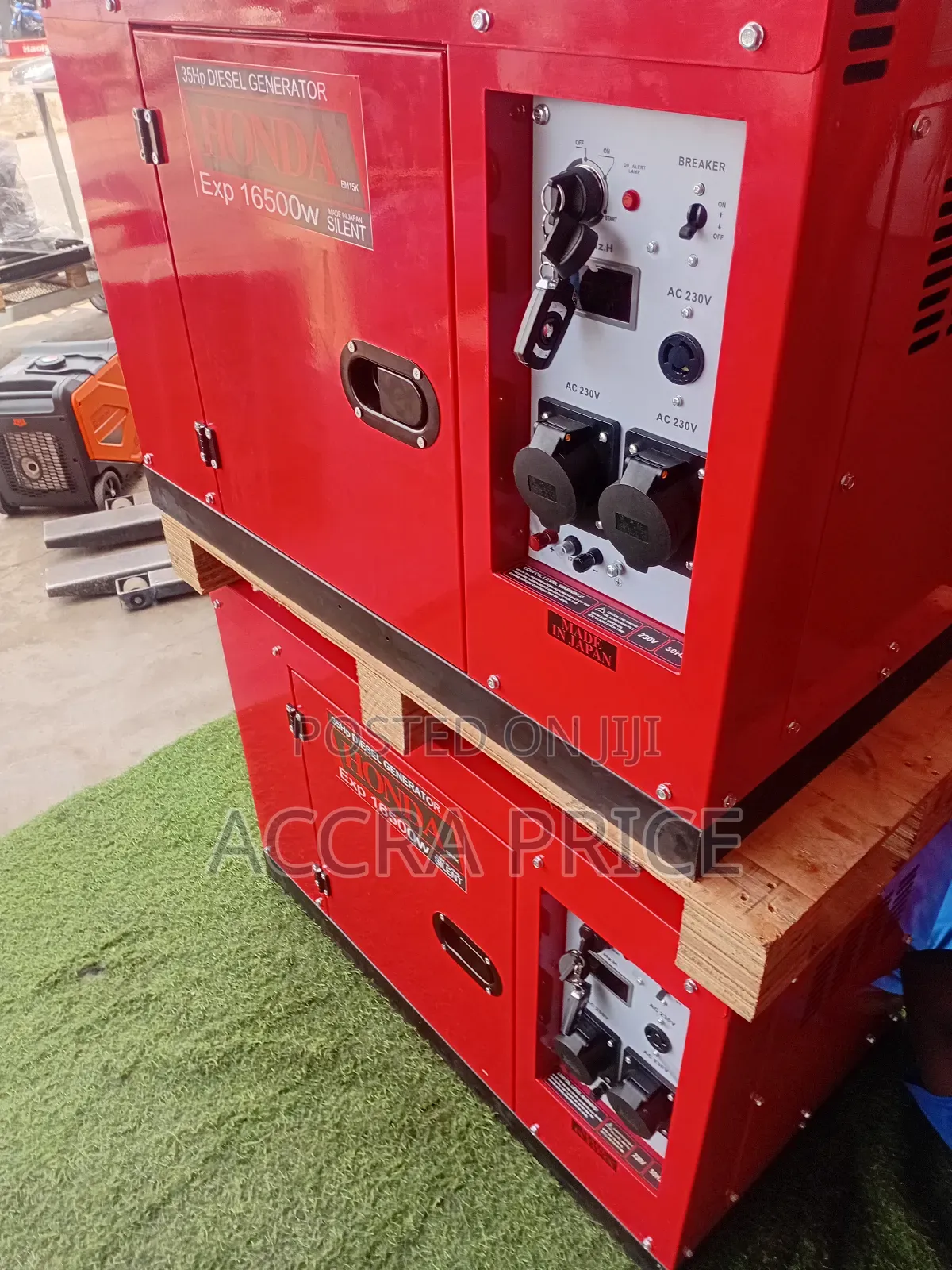 Deluxe 15kva Diesel Honda Generator 16500w Machine