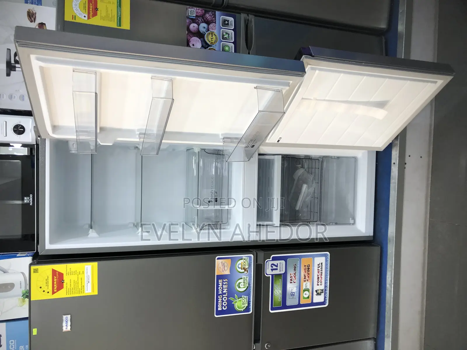 Energy Saving Midea Bottom Freezer 174 Liters Available