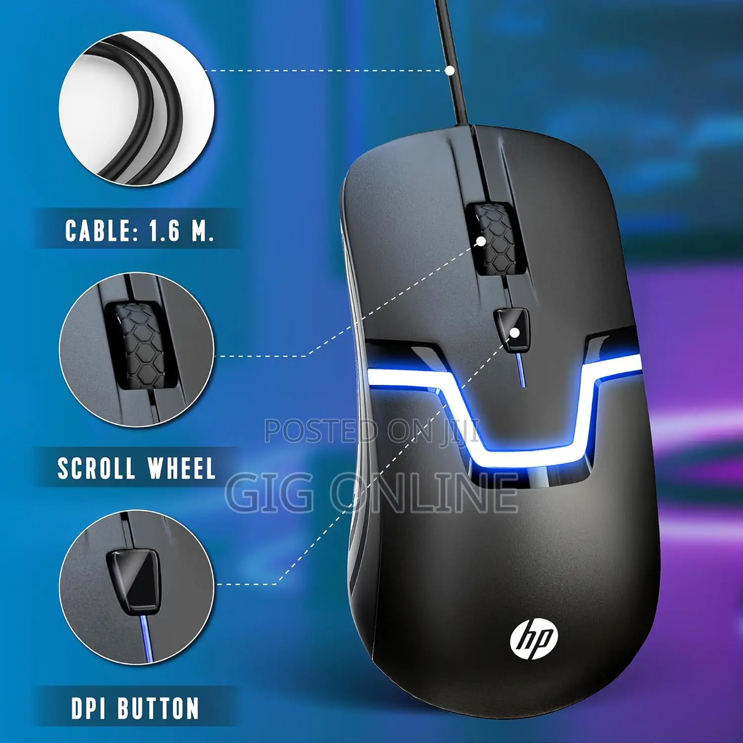 Hp Wired Mouse