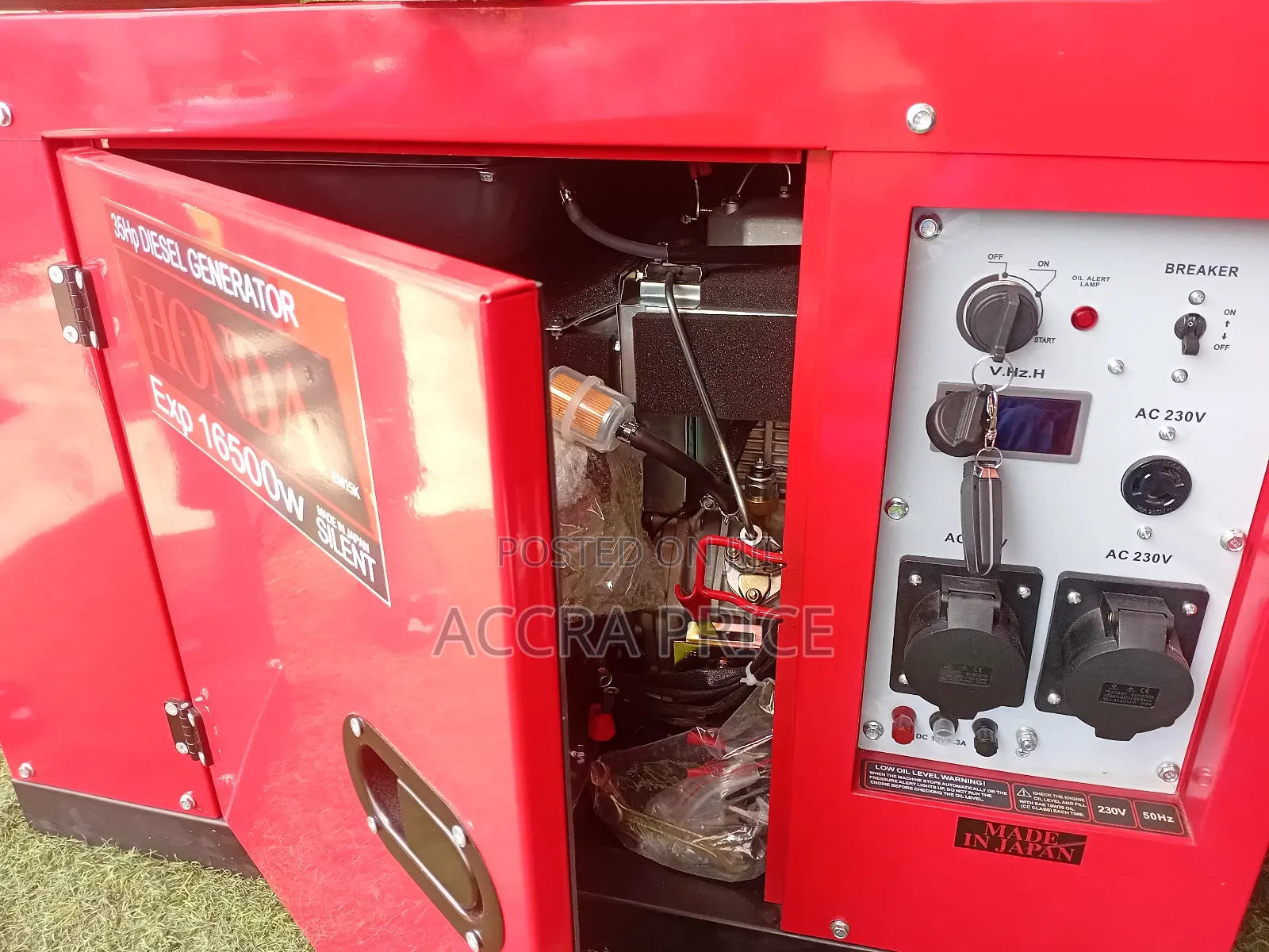 Evocative 15kva Honda Diesel 16500w Generator System