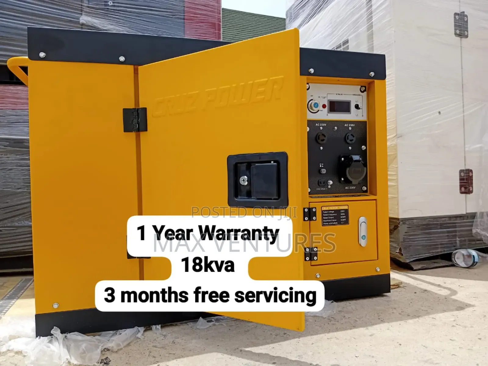 Cruz Powered Diesel Pulse Power Generator for Backup