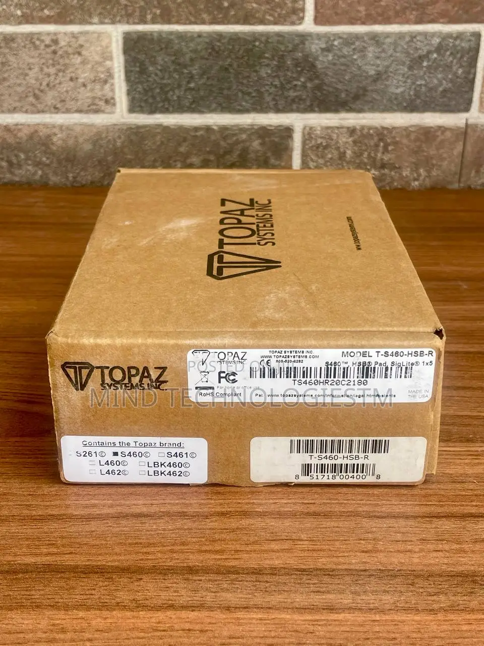 Topaz Siglite 1x5 Signature Padsiglite (T-S460-HSB-R)