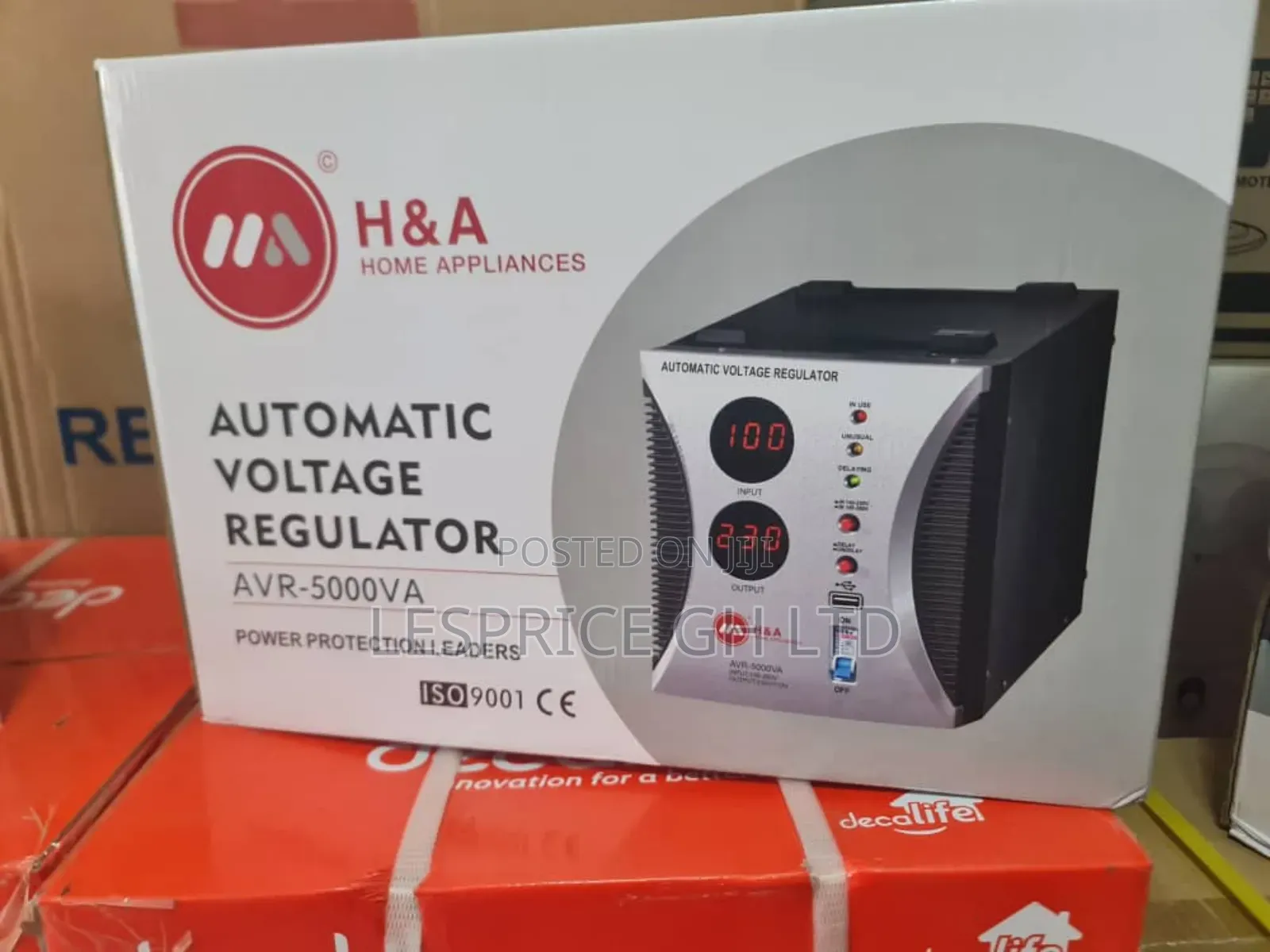 Digital Voltage Regulator ~ H a 5kva