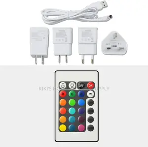 Led Double Wall Waterproof Champagne Bucket With Remote 5l