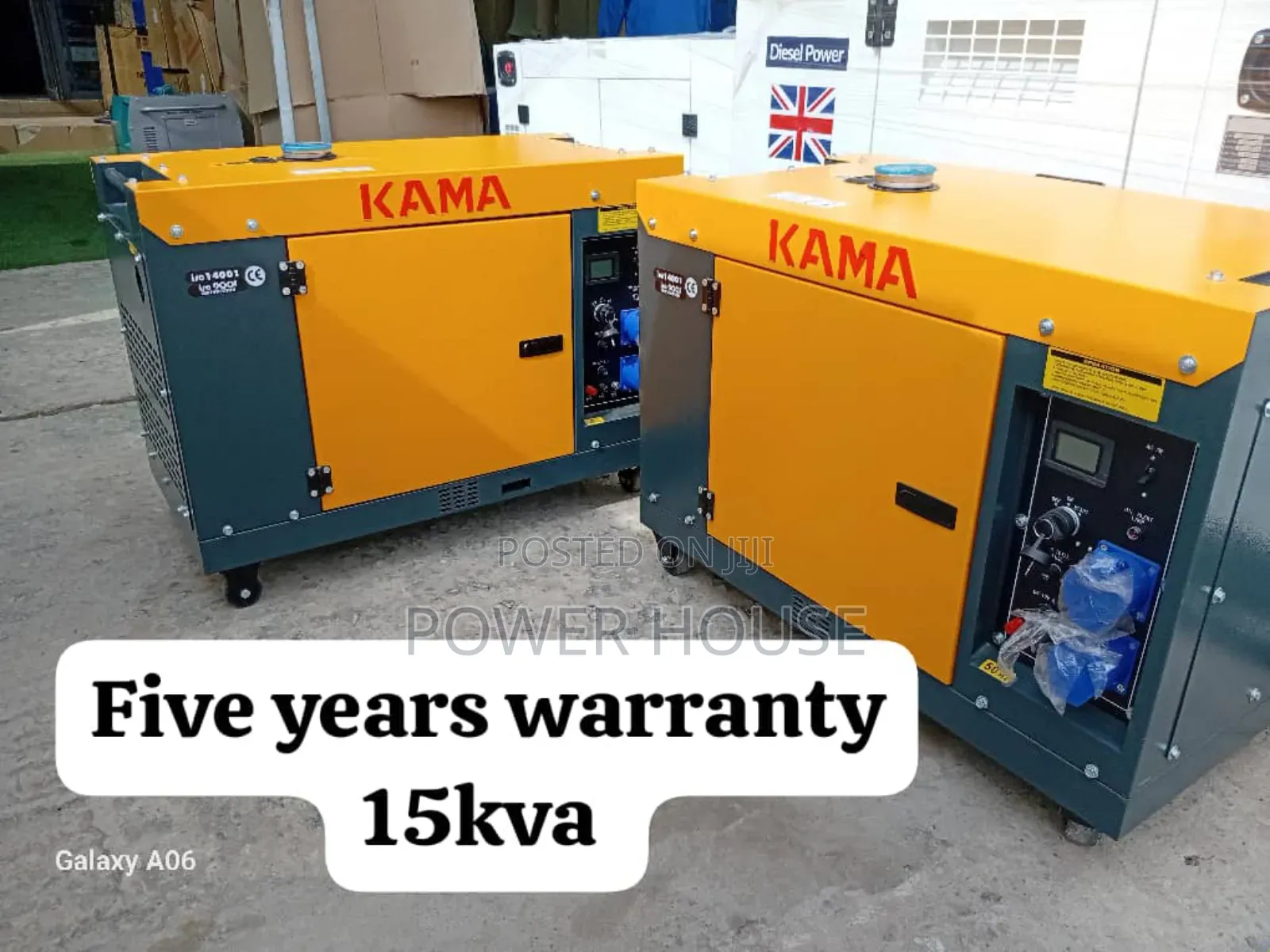 Energy Independent Through Remote 15kva 16500watts Diesel