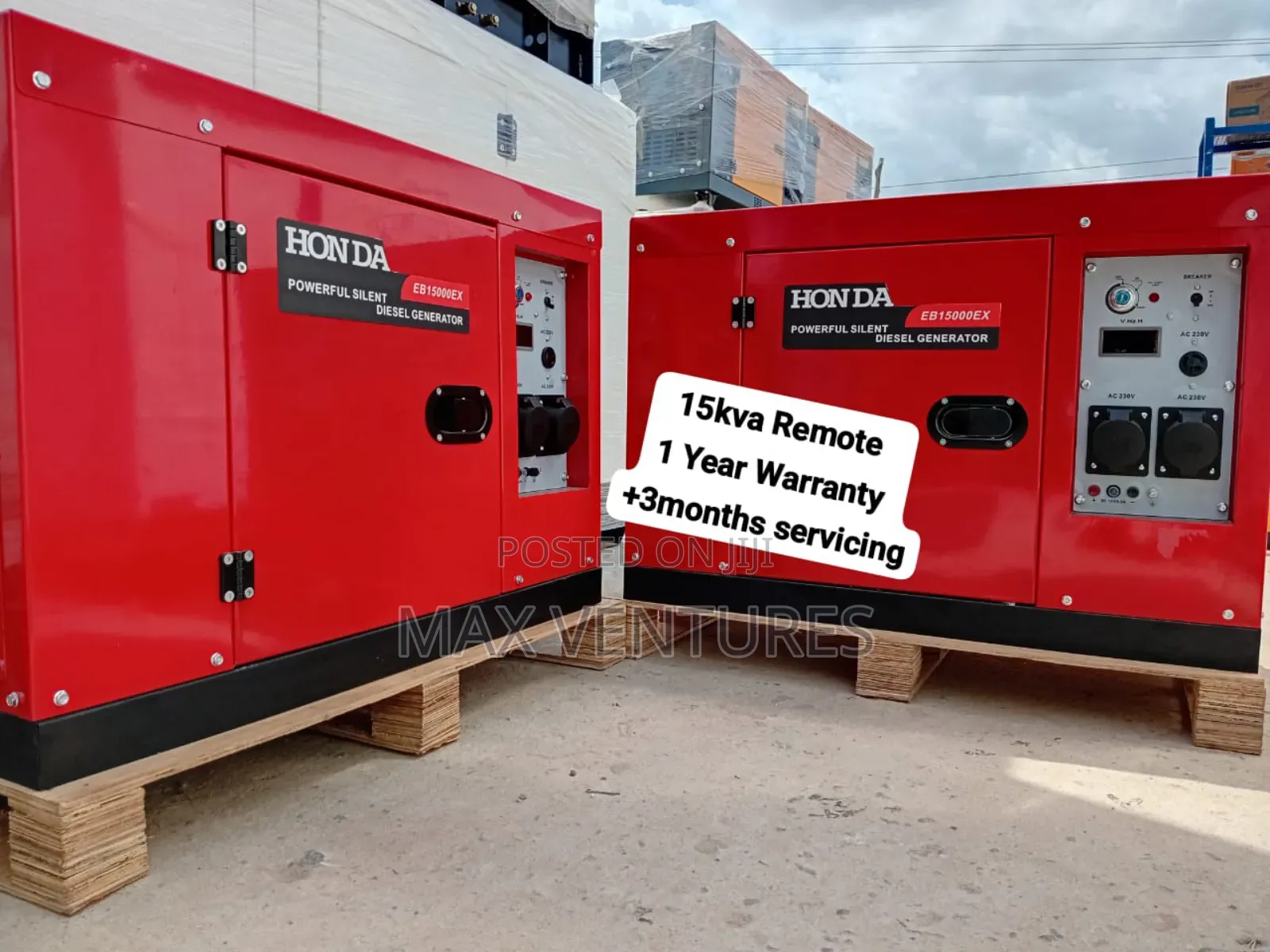 15kva Brand New Honda Diesel Generator Avant Garde Energy