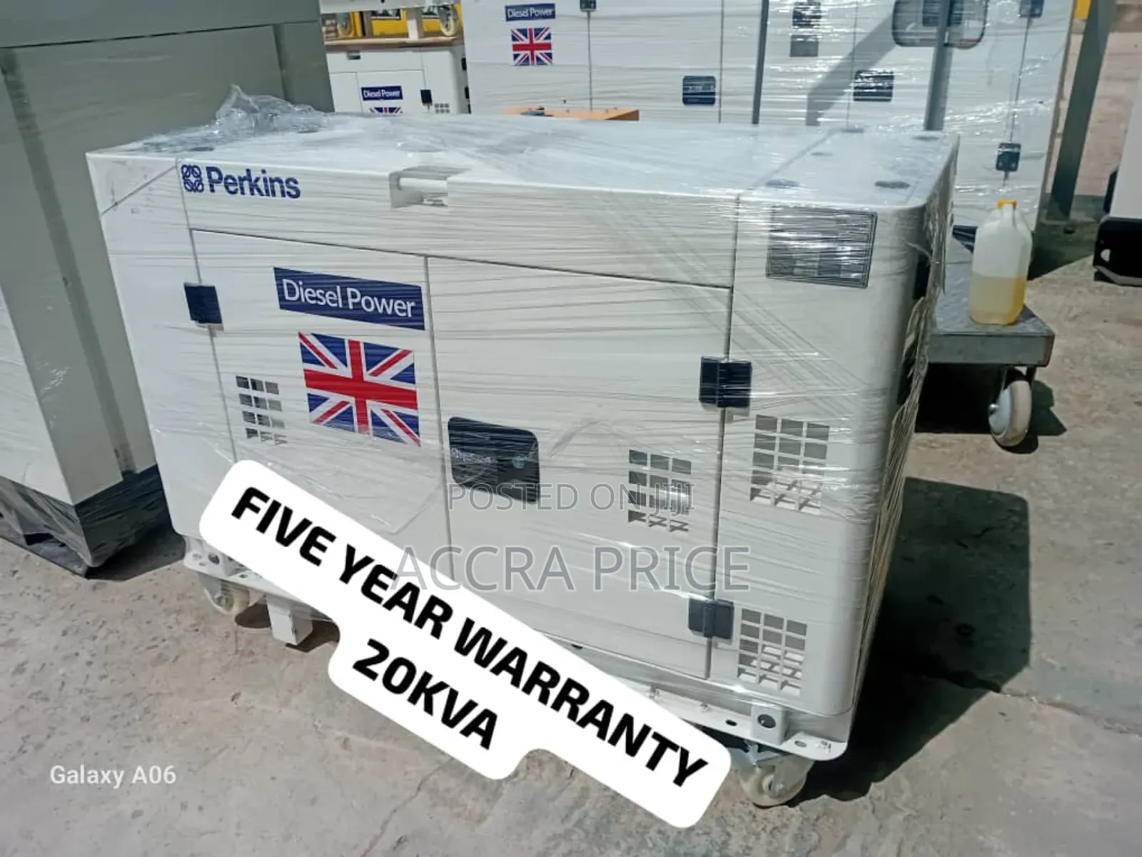 Air Cooled 20kva Perkins Diesel Generator 20kva Diesel Gen