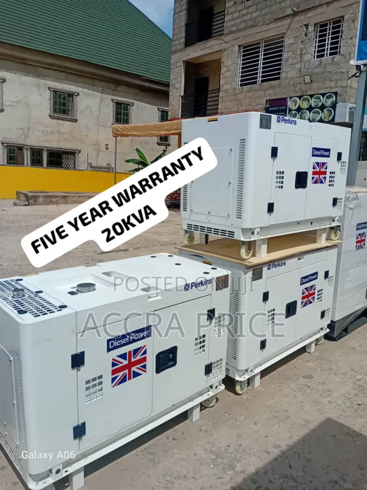 Classic 20kva Perkins Diesel Generator 100% Copper Engine