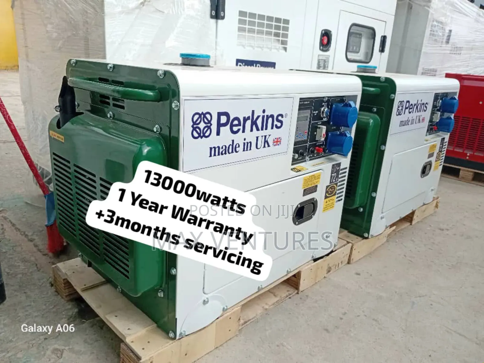 Perkins 10kva Diesel Powered Generator Celeritas Power