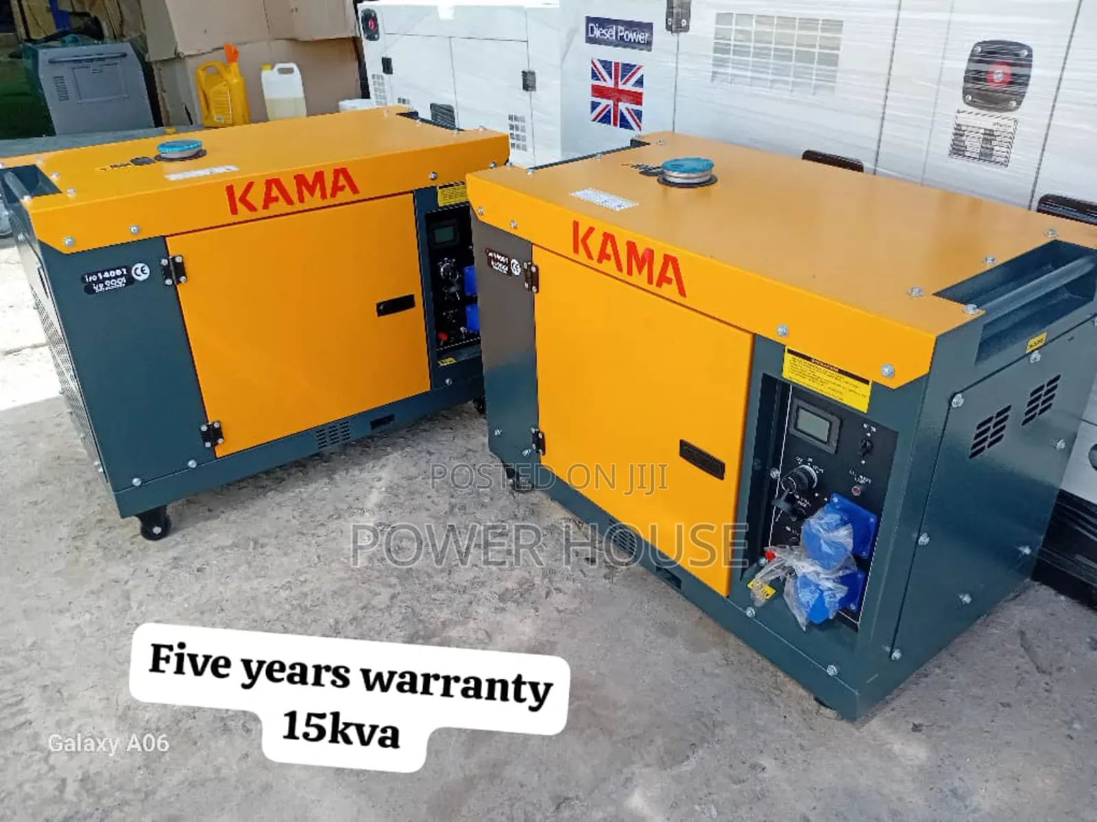 Durable Generator Construction Kama Diesel