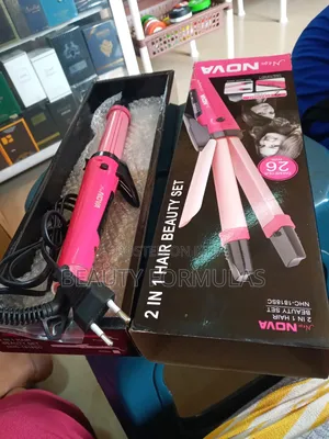 2in1 Hair Curler and Straightener