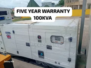 Water Cooled 100kw Perkins Diesel Generator 100kw Diesel Gen
