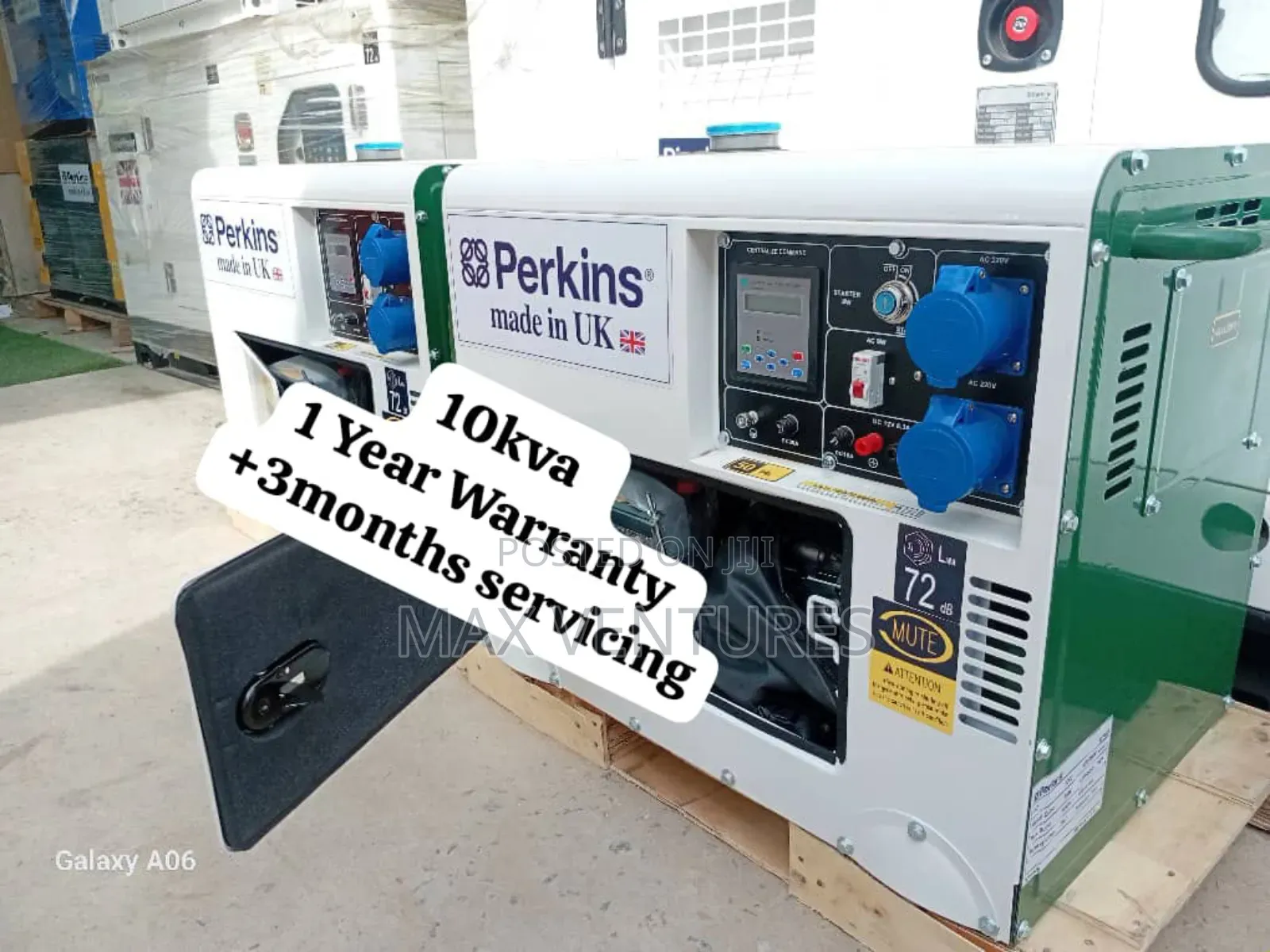 Rock Solid Perkins 10kva Diesel Powered