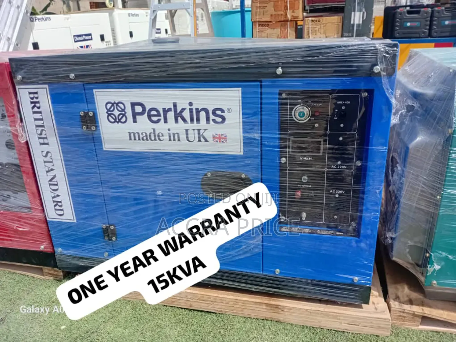Classic 15kva Perkins Diesel Generator 100% Copper Engine