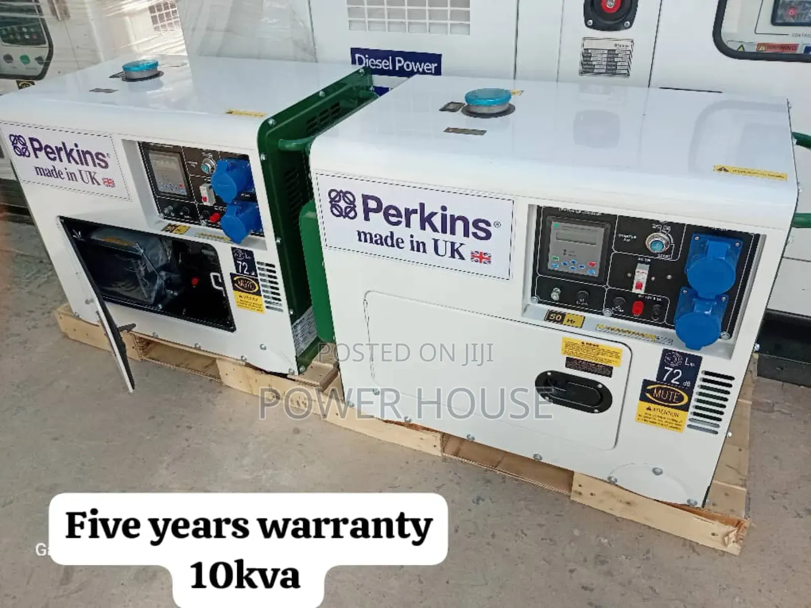 Powerful Features 15kva/10kva Honda/ Kama/Perkins Diesel