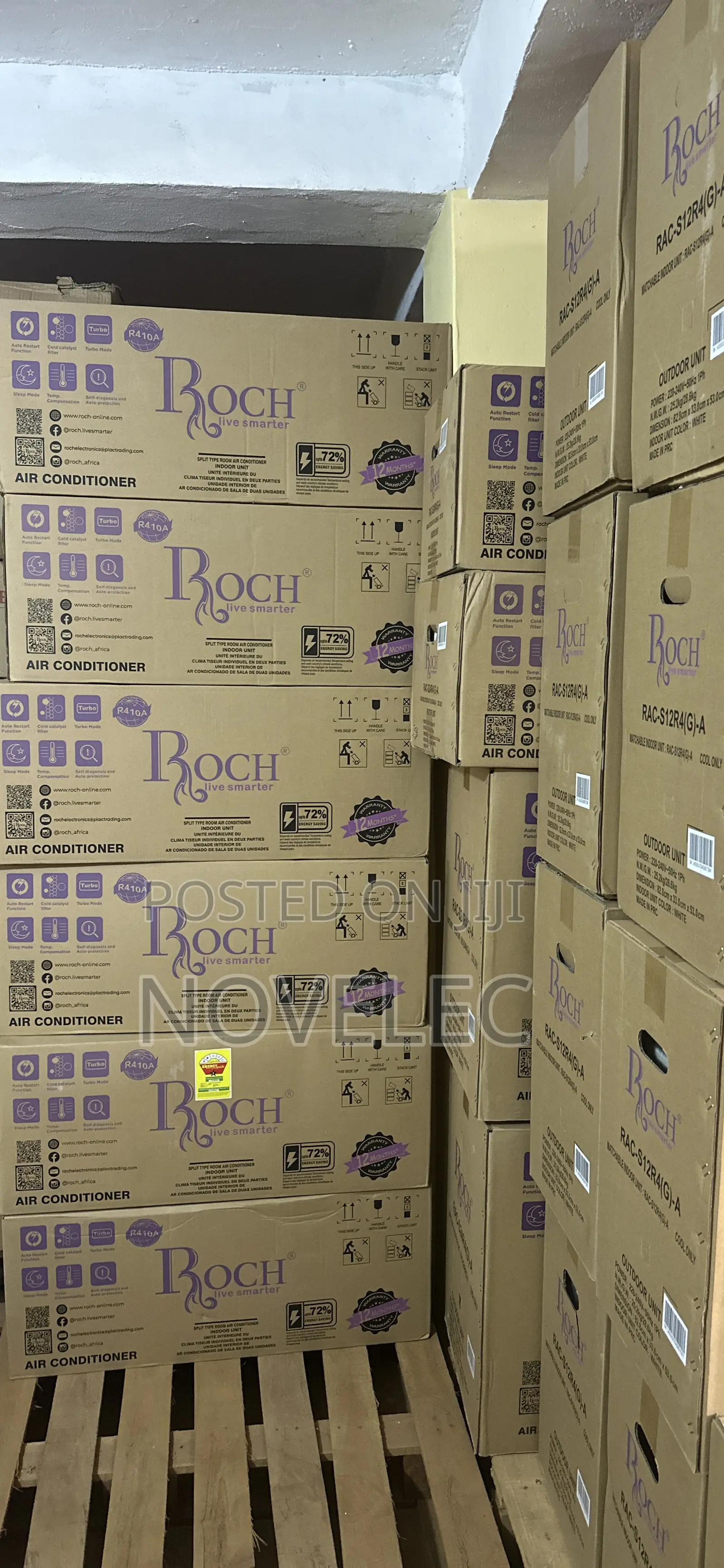 Roch Air Conditioner (1.5hp, 2.0hp 2.5hp)