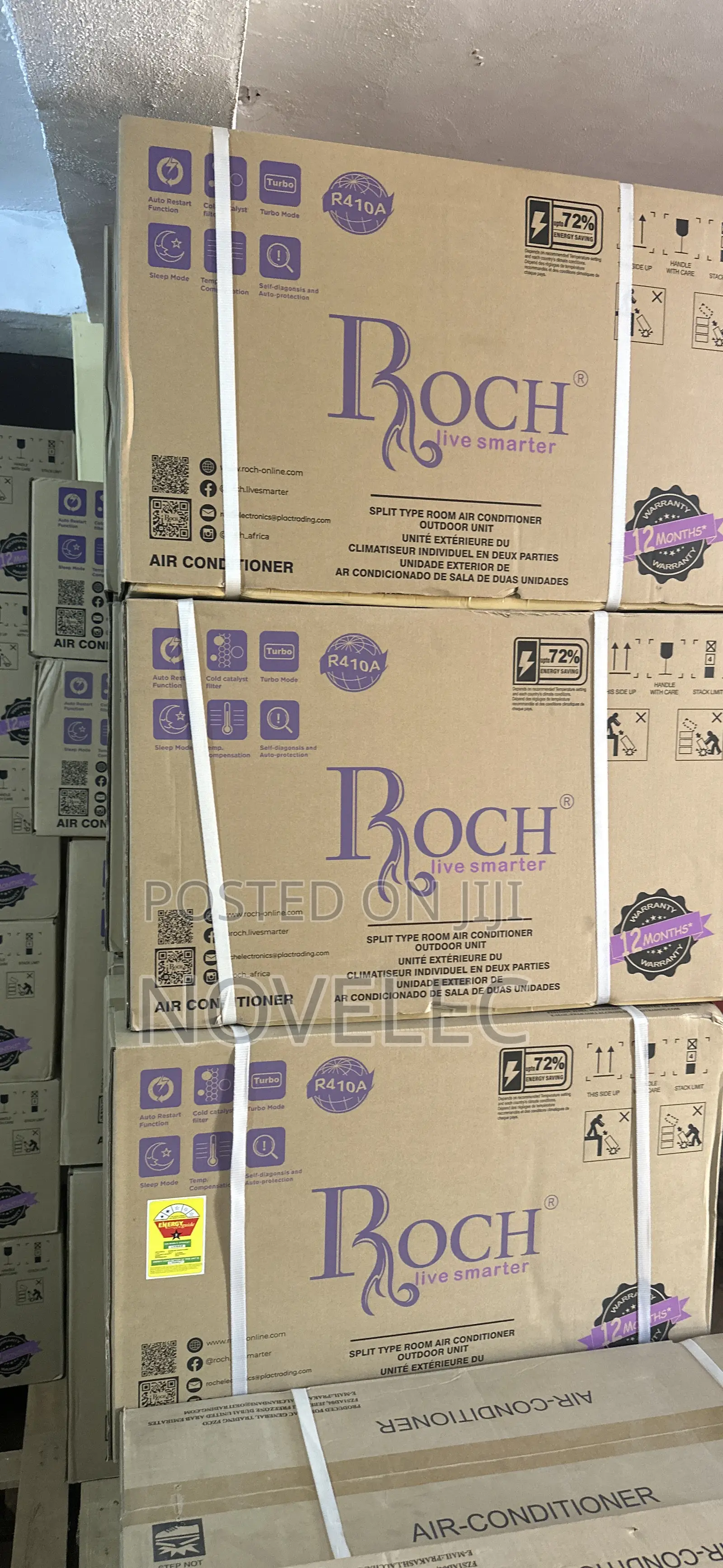 Roch Air Conditioner (1.5hp, 2.0hp 2.5hp)