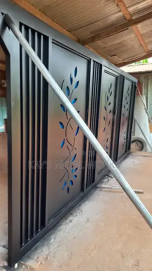 Modern Designer Metal Sliding Gate | Custom Steel Gate