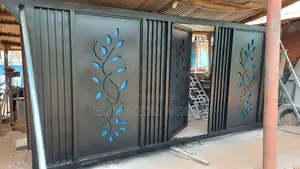 Background Blue Design Gate