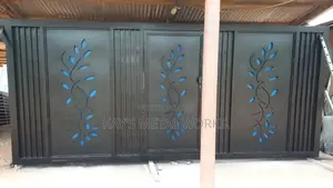 Modern Designer Metal Sliding Gate | Custom Steel Gate