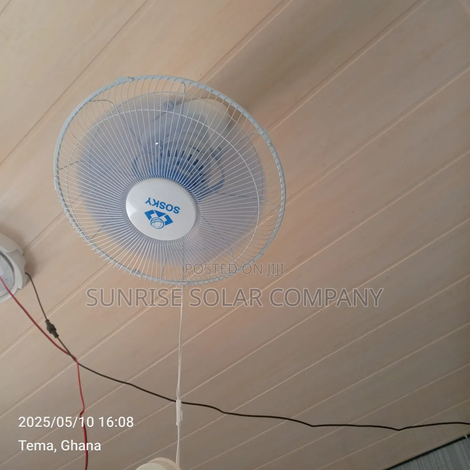 Solar Dc Wall Mount Fan