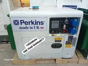 Perkins 10kva Diesel Powered Volt Meter Field Proven