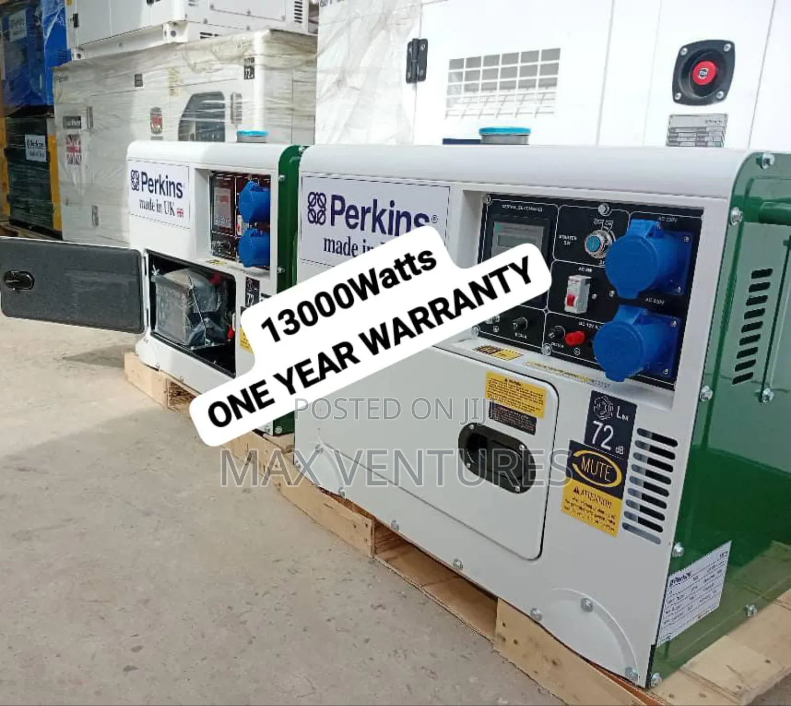 Perkins 10kva Diesel Powered Genset Validated