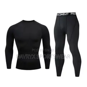 Long-Sleeve Compression Shirt Compression Leggings