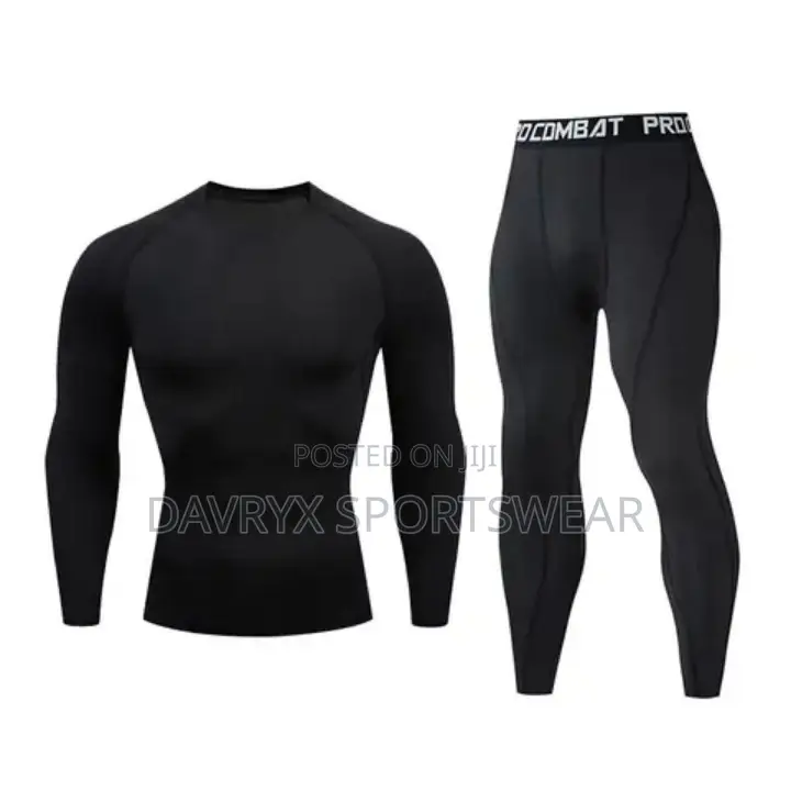 Long-Sleeve Compression Shirt Compression Leggings