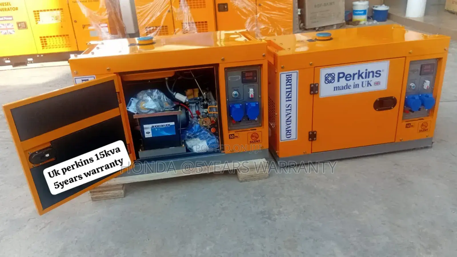 Reach Your Energy Potential 15kva Perkins 16500watt Diesel