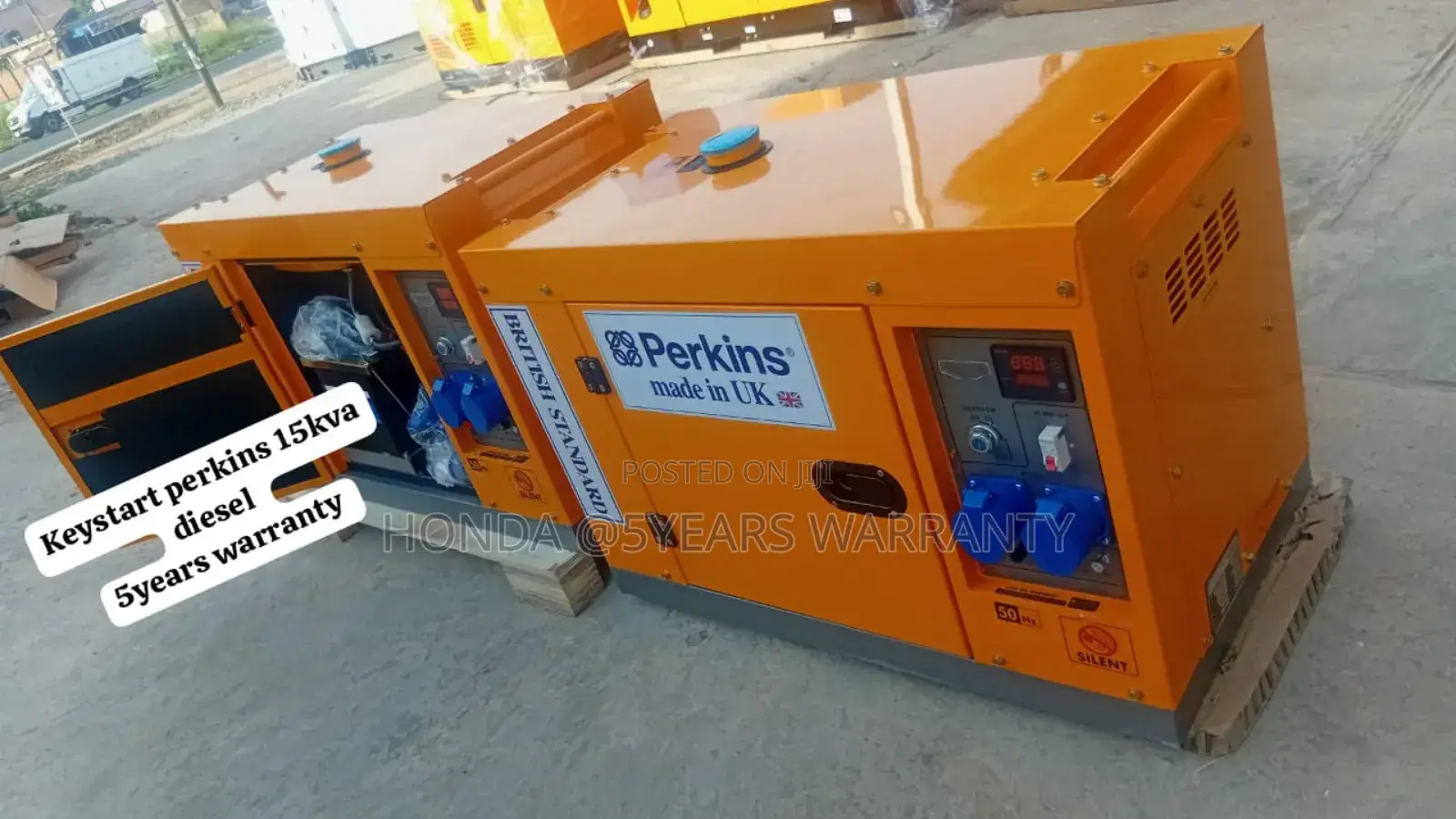 Raise Your Energy Levels With 15kva 16500watt Perkins Silent