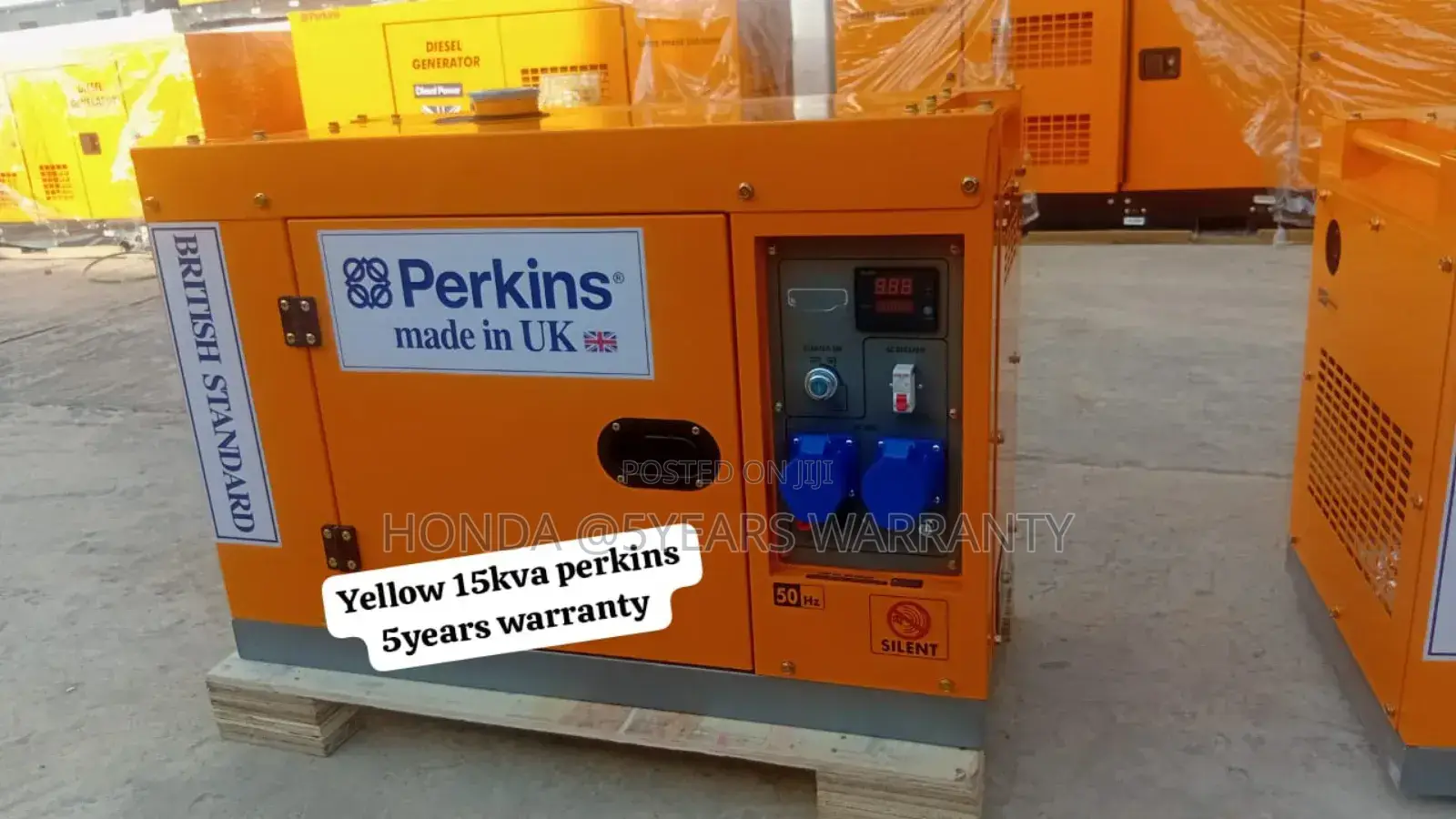 Radiate Electric Energy 15kva 16500watt Perkins Generator