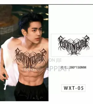 Semi Permanent Front and Back Tattoos